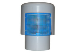 HL900N ECO ventilační hlav. DN100 - Pivzduovac hlavice DN110 odpovdajc EN12380-1 se snmatelnm stkem proti hmyzu pro snadn itn, masvn pryovou membrnou a s dvojitou (izolan) stnou