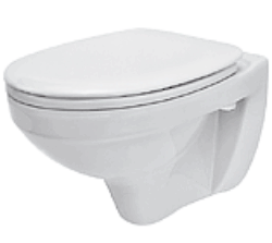 Sedátko WC DELFI cersanit duroplast antibakt.kov.uchycení